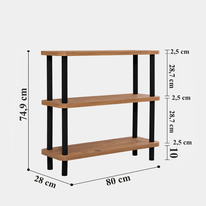 Hanah Home Step - Negro y Pino Atlántico Hanah Home Step - Negro y Pino Atlántico